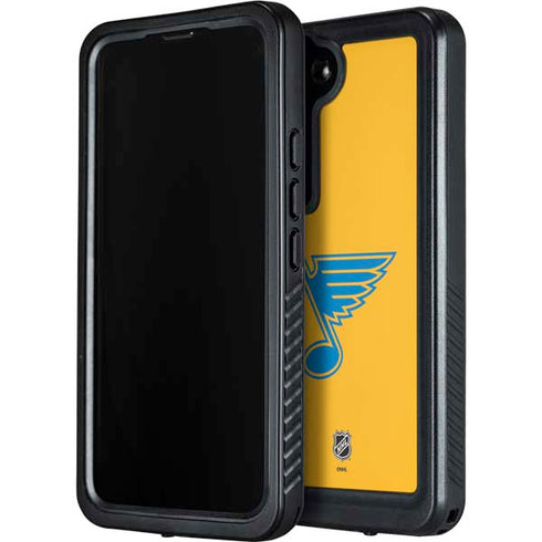 NHL St. Louis Blues Solid Background Galaxy S24 Waterproof Case